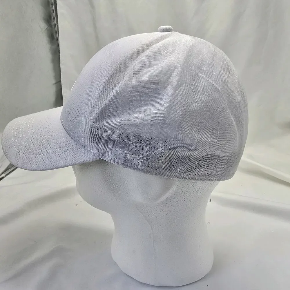 Zyia Active Embroidered Mesh Fitted‎ Hat Womens OS White Camo Polyester Workout